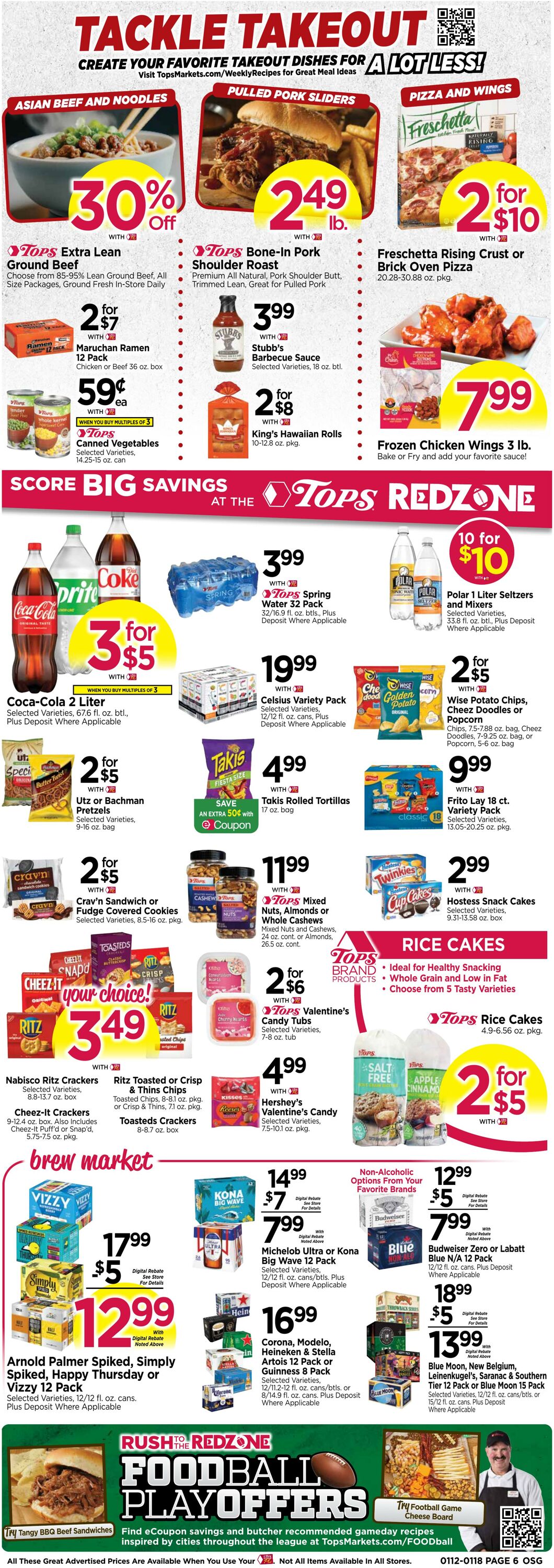 Weekly ad Tops Friendly Markets 01/12/2025 - 01/18/2025