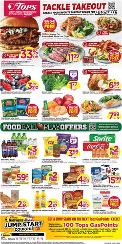 Weekly ad Tops Friendly Markets 08/21/2022 - 08/27/2022