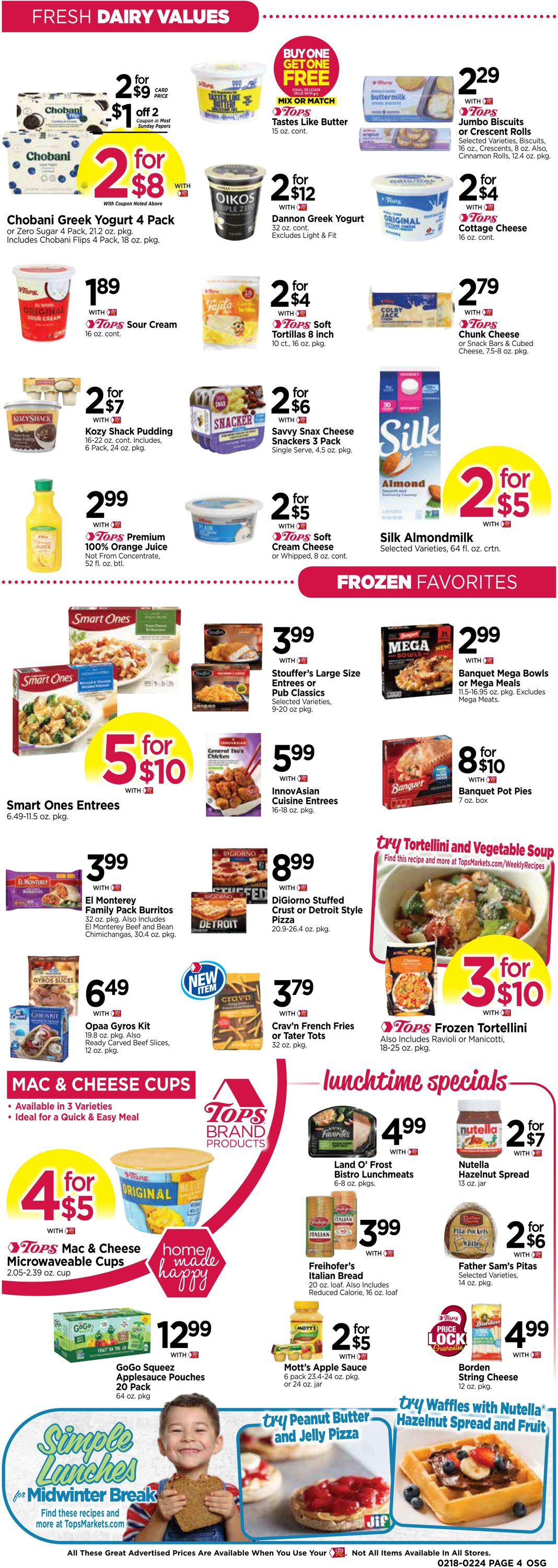 Weekly ad Tops Friendly Markets 02/18/2024 - 02/24/2024