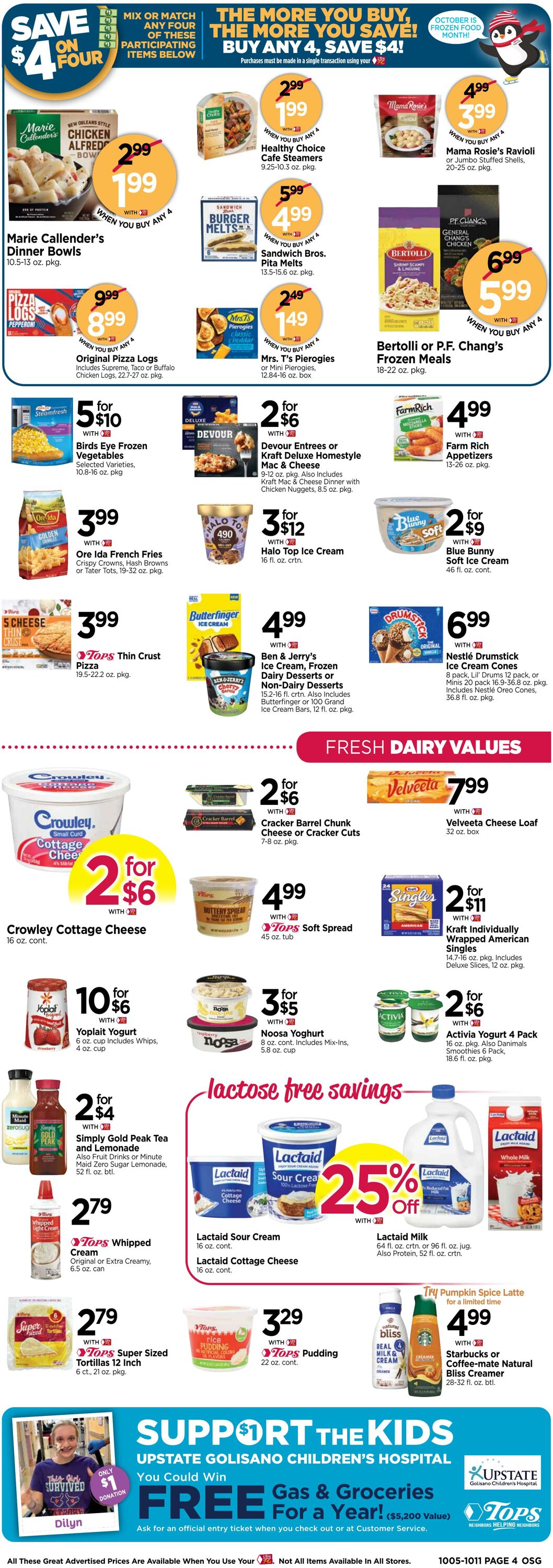 Weekly ad Tops Friendly Markets 10/05/2025 - 10/11/2025