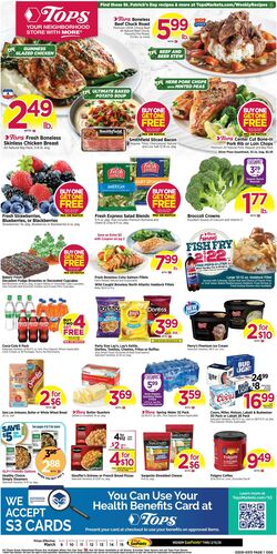 Weekly ad Tops Friendly Markets 12/08/2024 - 12/14/2024