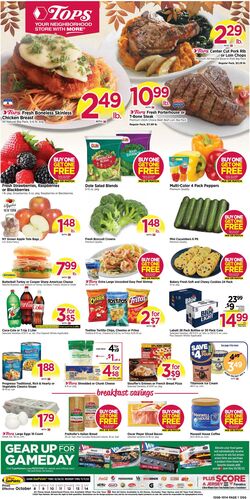 Weekly ad Tops Friendly Markets 10/08/2023 - 10/14/2023