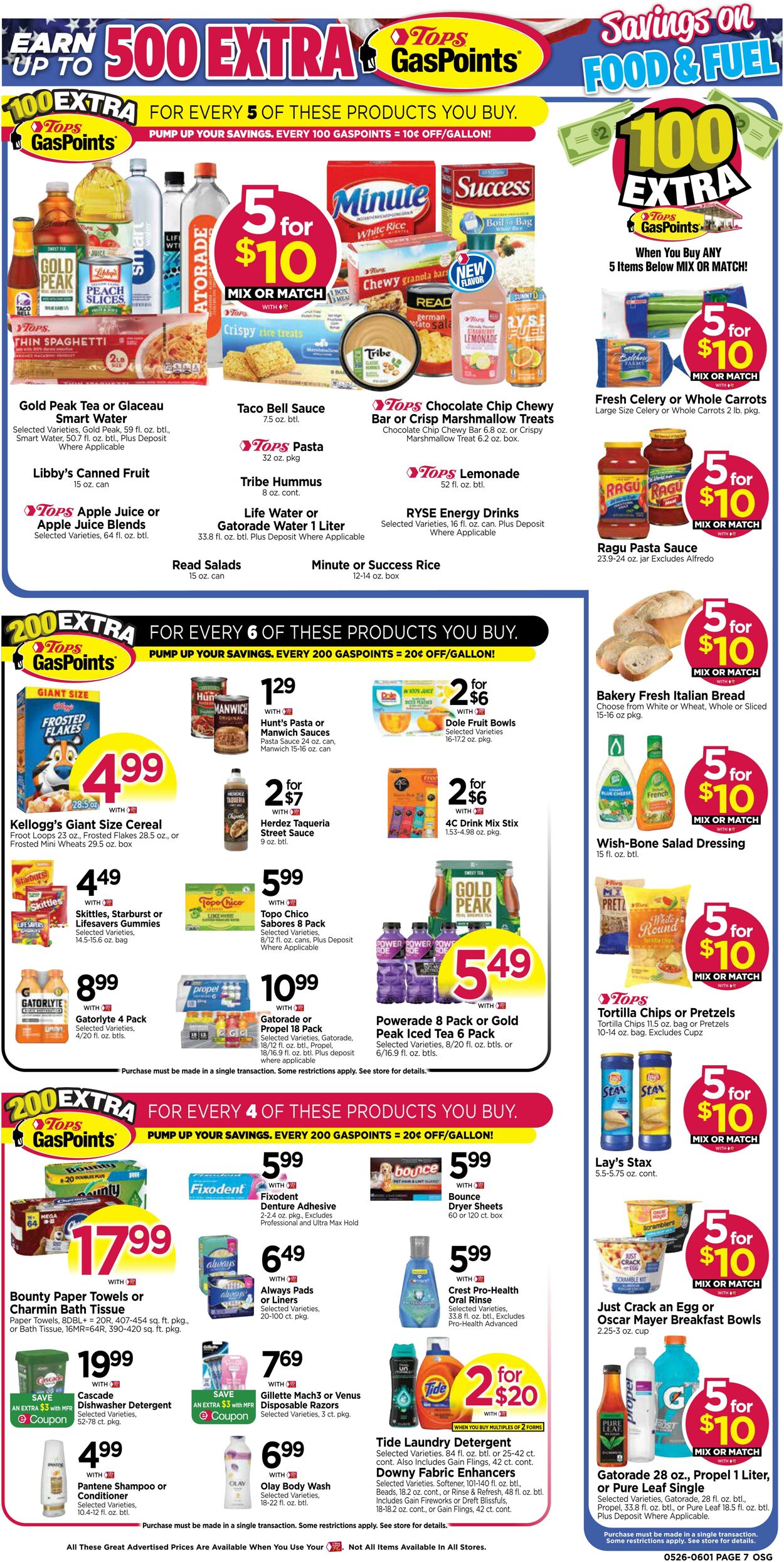 Weekly ad Tops Friendly Markets 05/26/2024 - 06/01/2024