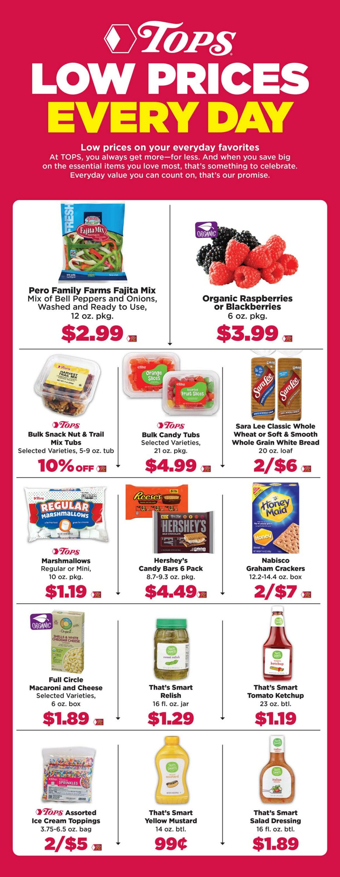 Weekly ad Tops Friendly Markets 08/21/2022 - 08/27/2022
