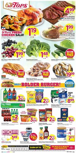 Weekly ad Tops Friendly Markets 08/21/2022-08/27/2022