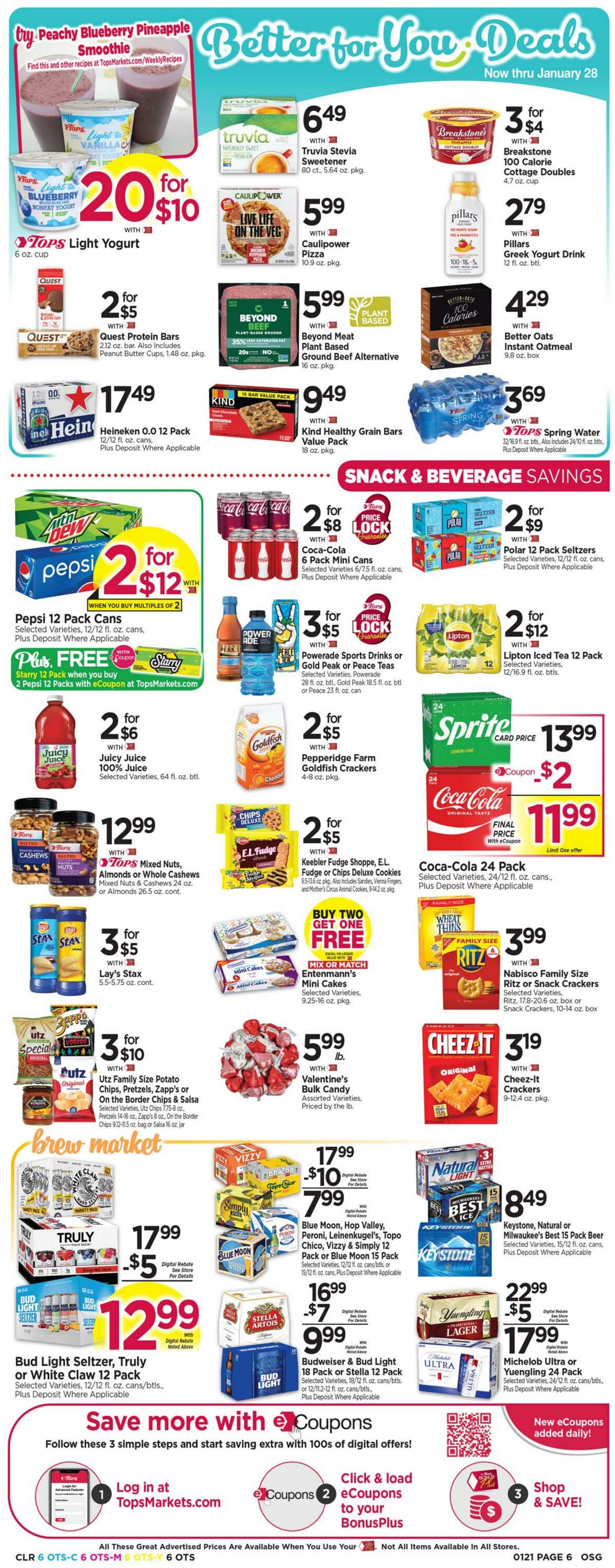 Weekly ad Tops Friendly Markets 01/15/2023 - 01/21/2023