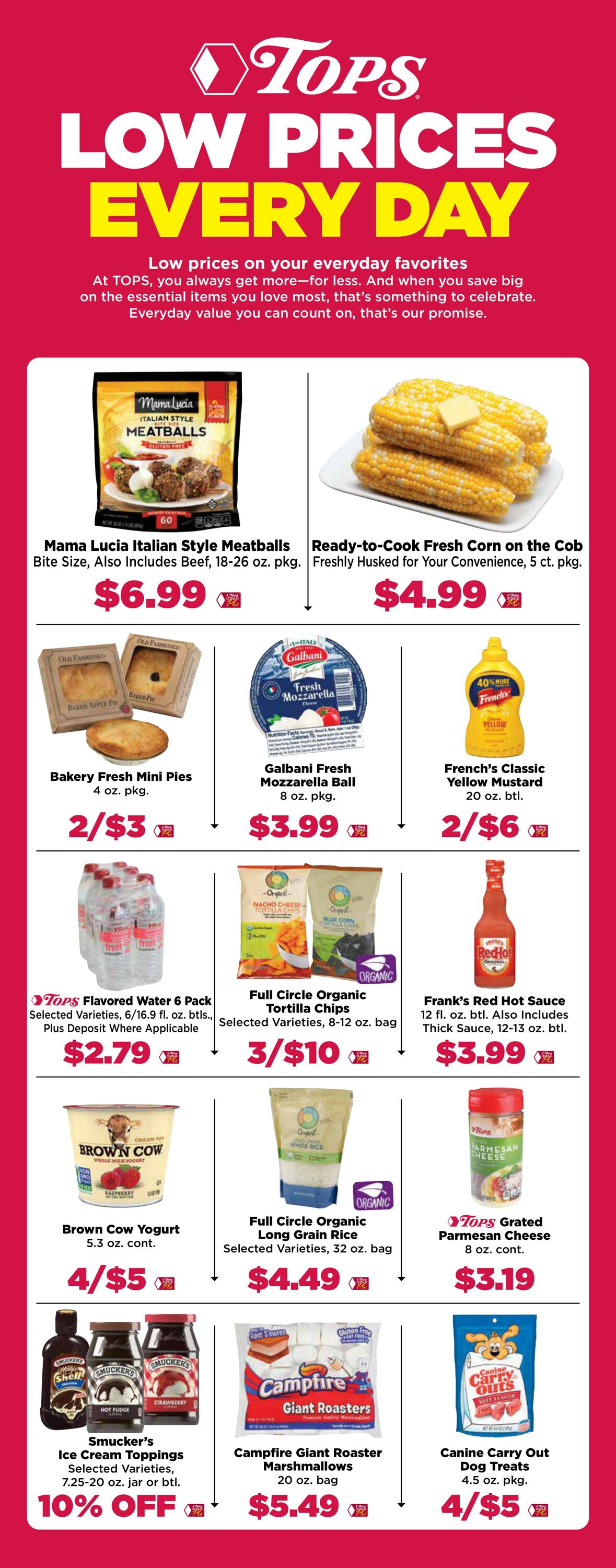 Weekly ad Tops Friendly Markets 08/11/2024 - 08/17/2024