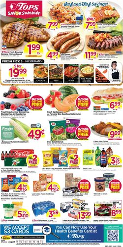 Weekly ad Tops Friendly Markets 09/29/2024 - 10/05/2024