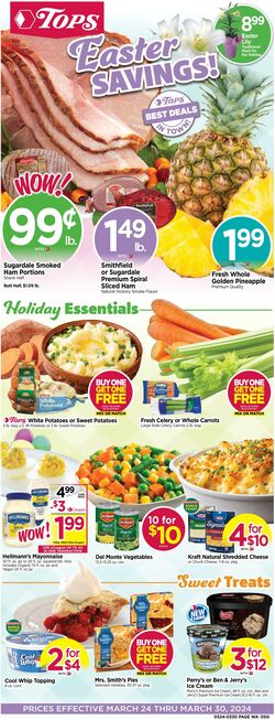 Weekly ad Tops Friendly Markets 11/06/2022 - 11/12/2022