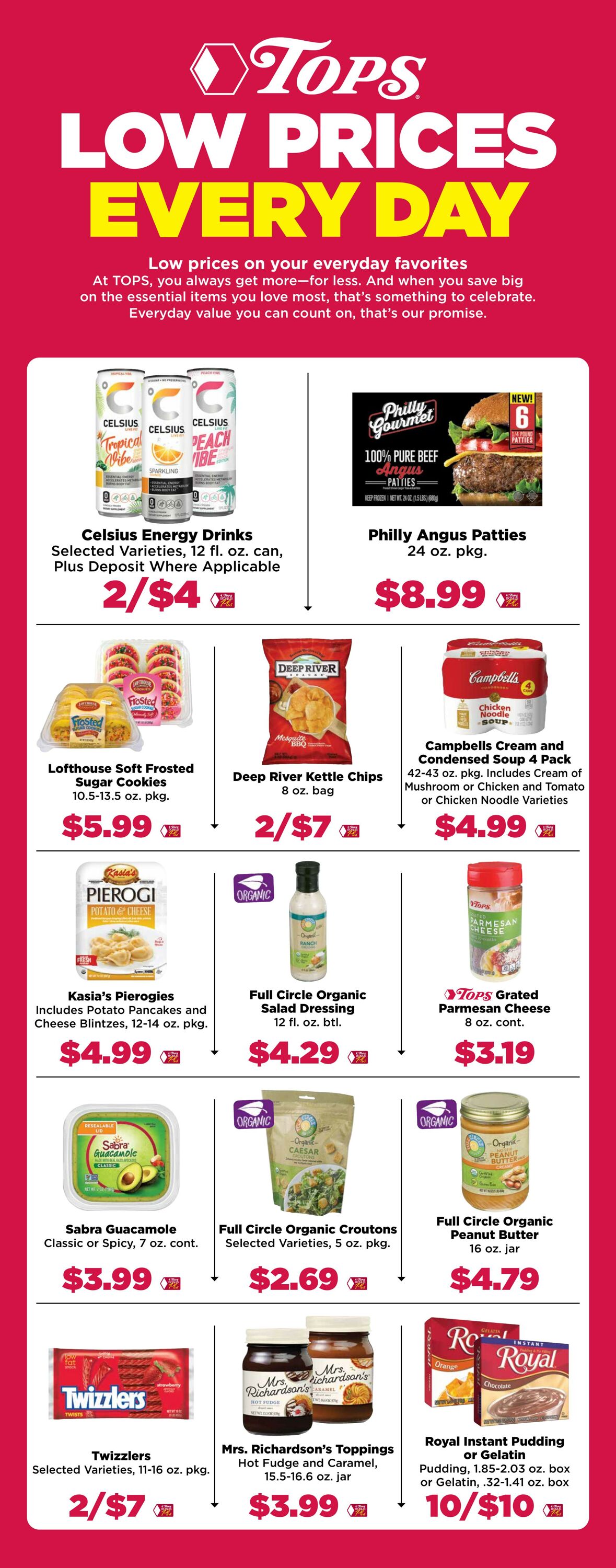 Weekly ad Tops Friendly Markets 08/25/2024 - 08/31/2024