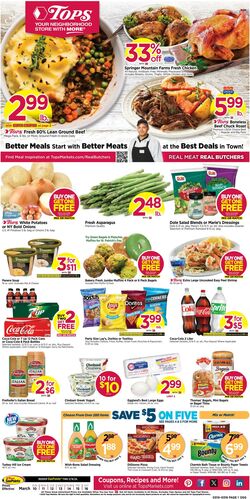 Weekly ad Tops Friendly Markets 11/06/2022 - 11/12/2022