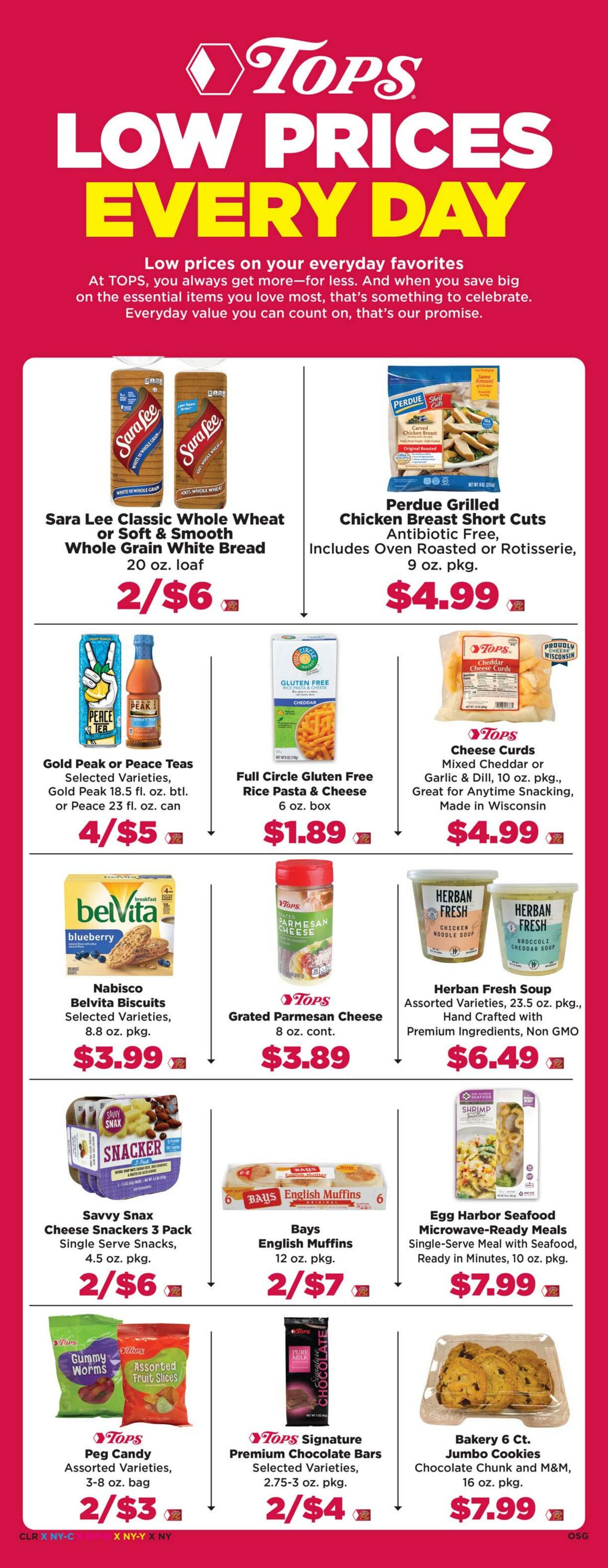 Weekly ad Tops Friendly Markets 03/19/2023 - 03/25/2023