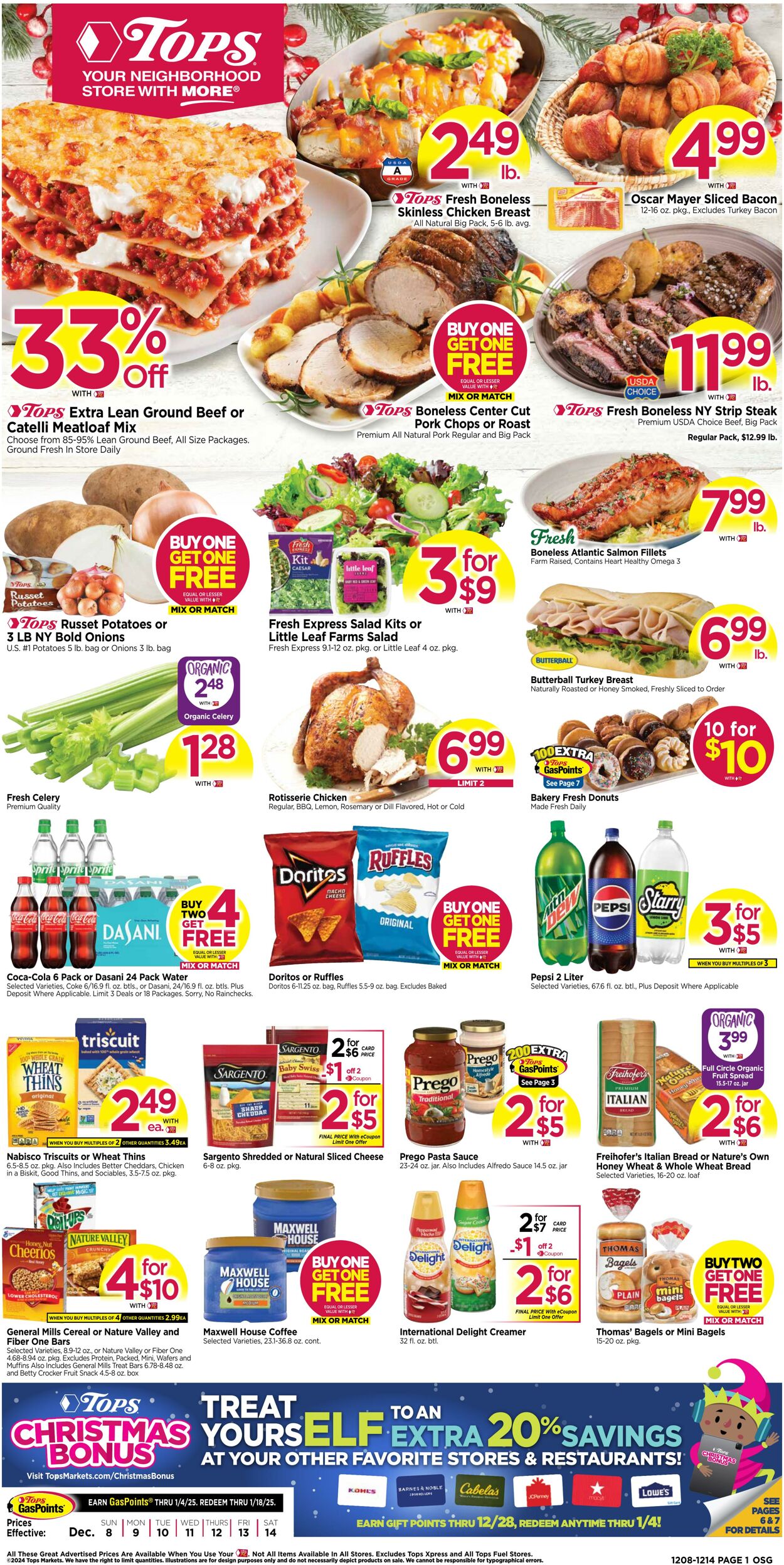 Tops Friendly Markets Promotional weekly ads