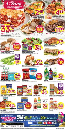 Weekly ad Tops Friendly Markets 12/08/2024 - 12/14/2024