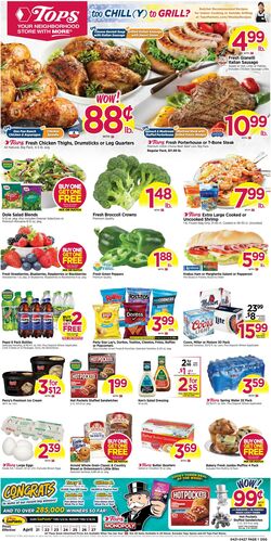 Weekly ad Tops Friendly Markets 04/21/2024 - 04/27/2024