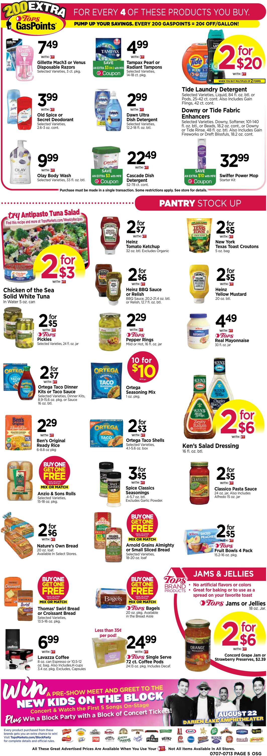 Weekly ad Tops Friendly Markets 07/07/2024 - 07/13/2024