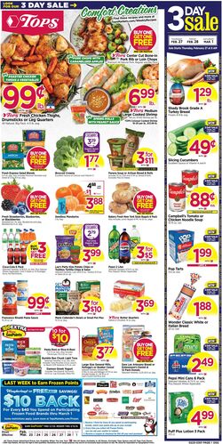 Weekly ad Tops Friendly Markets 02/27/2025 - 03/01/2025