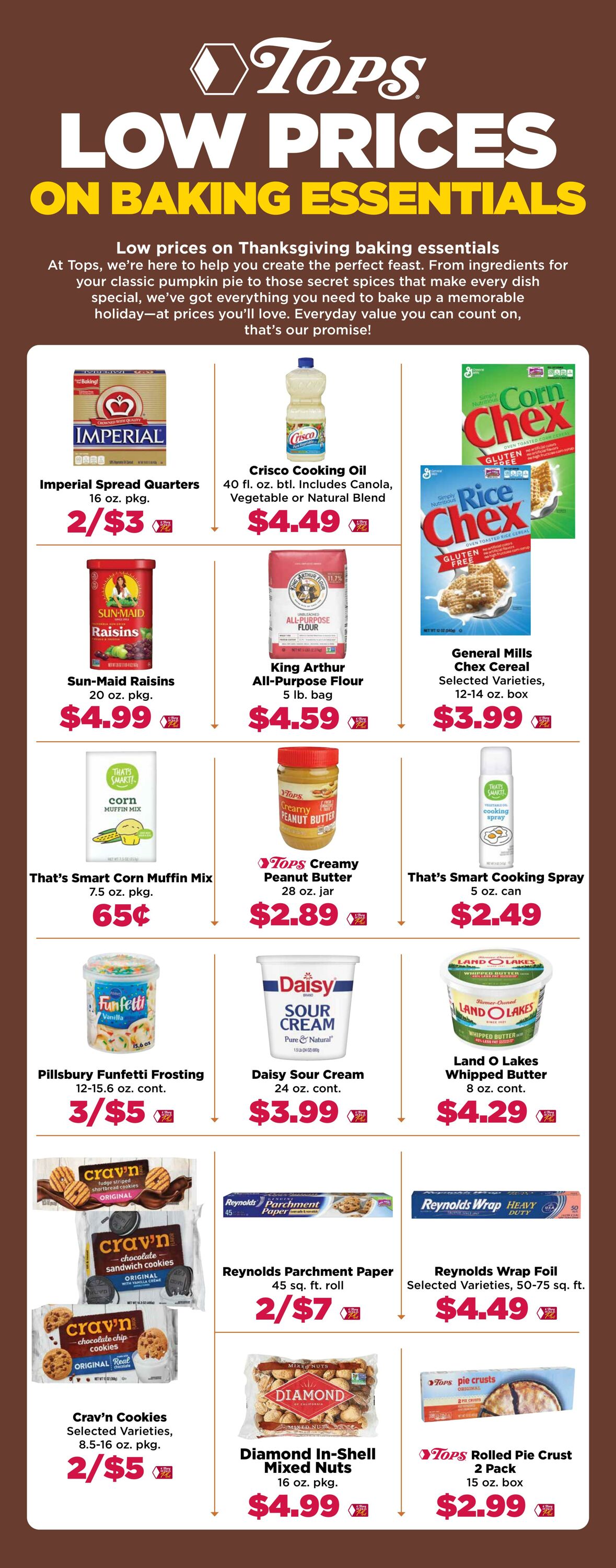 Weekly ad Tops Friendly Markets 11/24/2024 - 11/30/2024