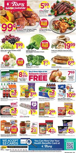 Weekly ad Tops Friendly Markets 09/22/2024 - 09/28/2024