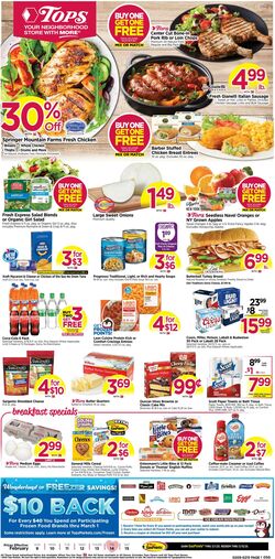 Weekly ad Tops Friendly Markets 12/15/2024 - 12/21/2024