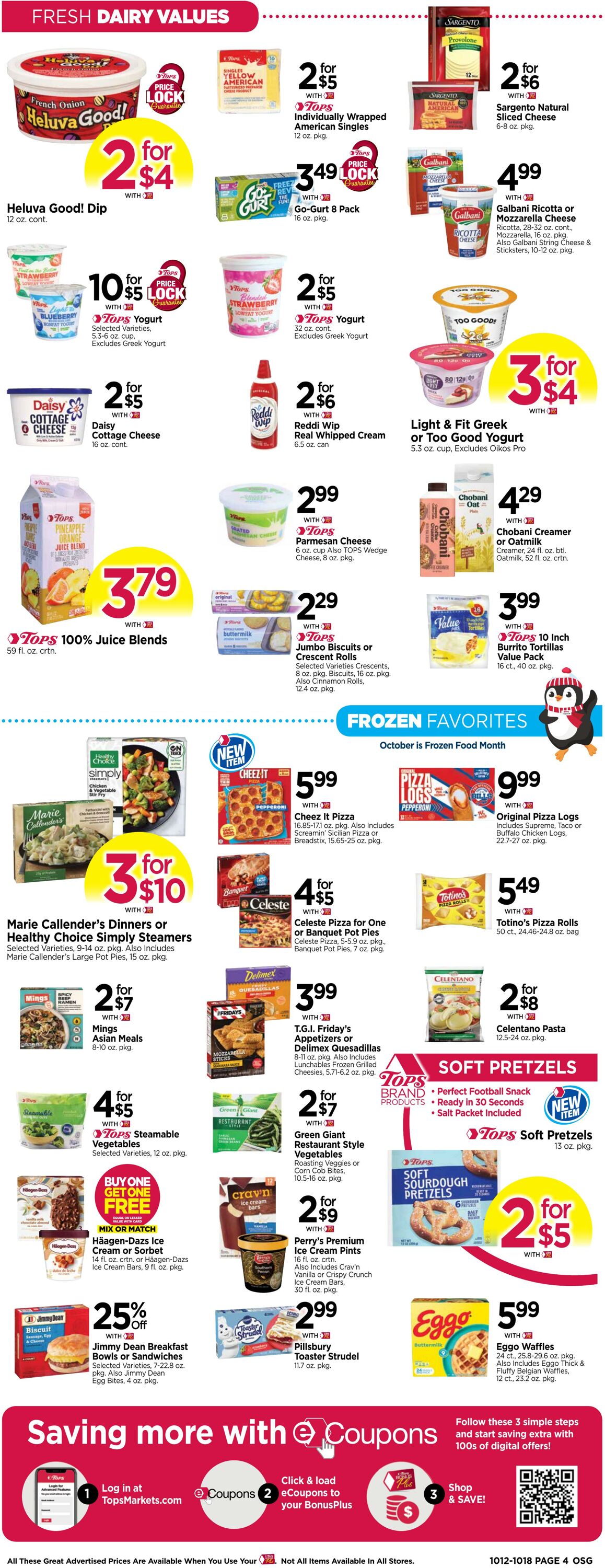 Weekly ad Tops Friendly Markets 10/12/2025 - 10/18/2025