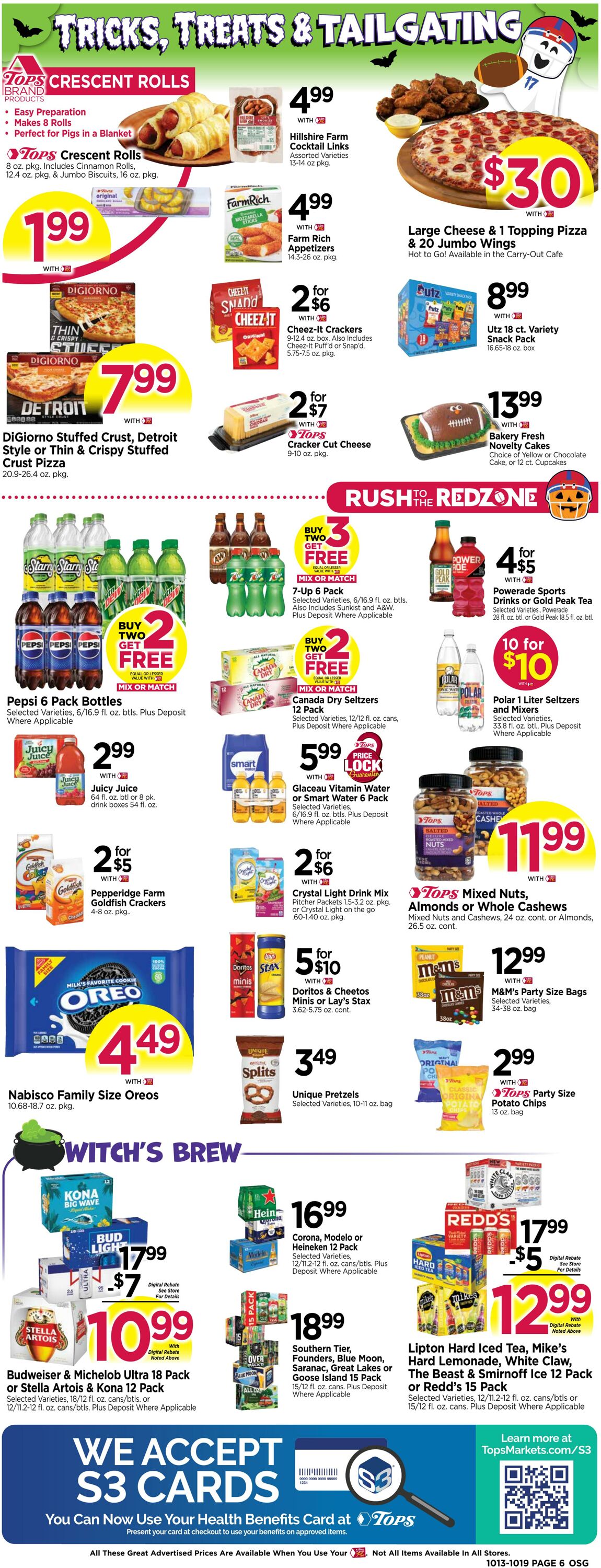 Weekly ad Tops Friendly Markets 10/13/2024 - 10/19/2024