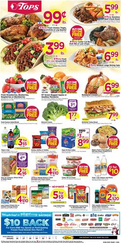 Weekly ad Tops Friendly Markets 09/11/2022 - 09/17/2022