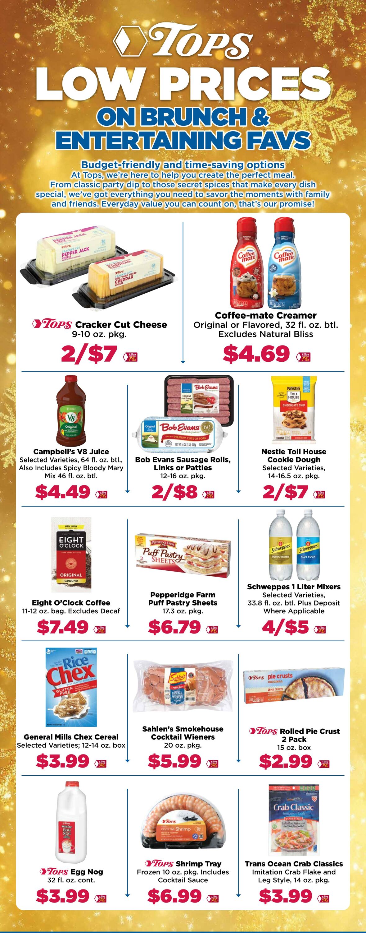 Weekly ad Tops Friendly Markets 12/15/2024 - 12/21/2024