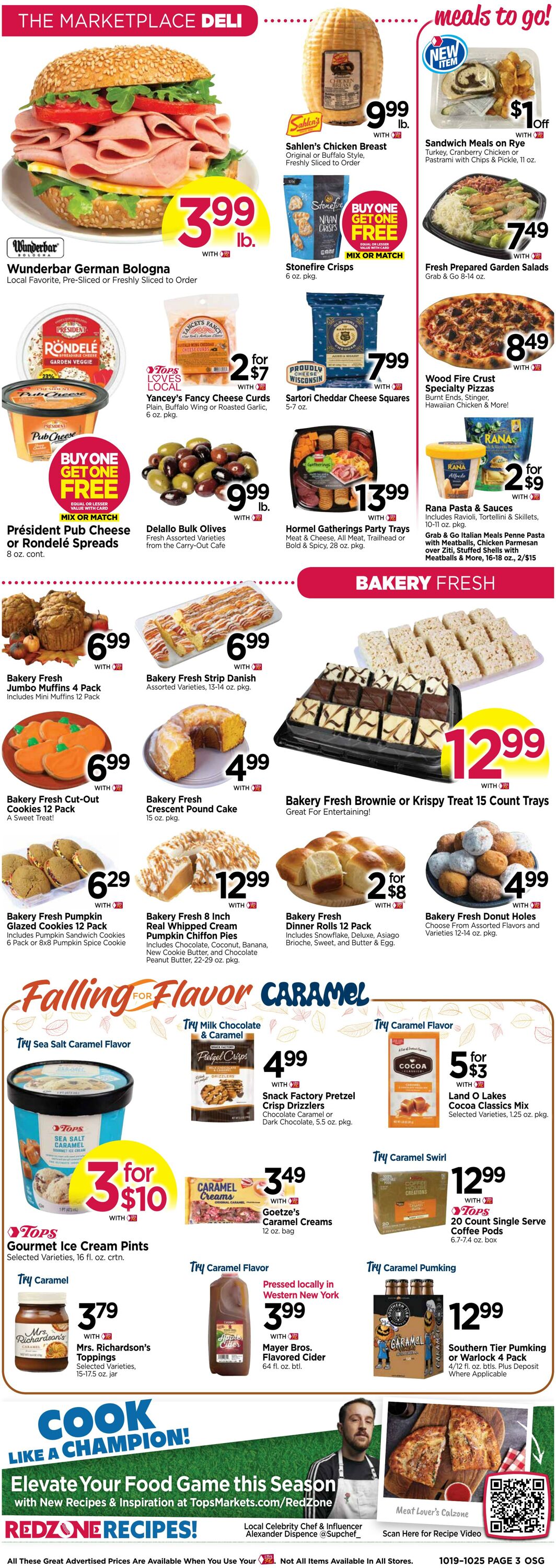 Weekly ad Tops Friendly Markets 10/19/2025 - 10/25/2025