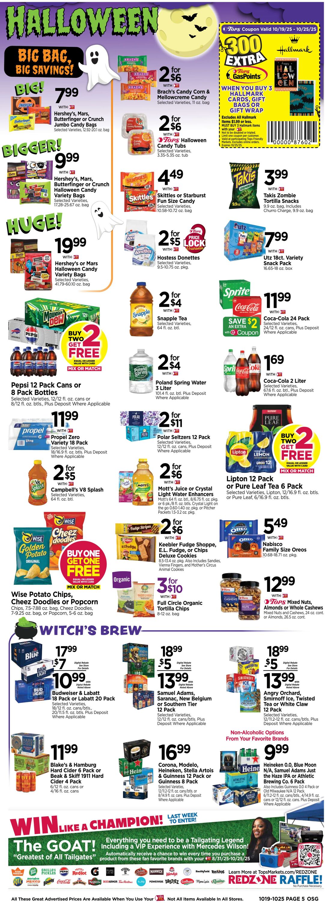 Weekly ad Tops Friendly Markets 10/19/2025 - 10/25/2025