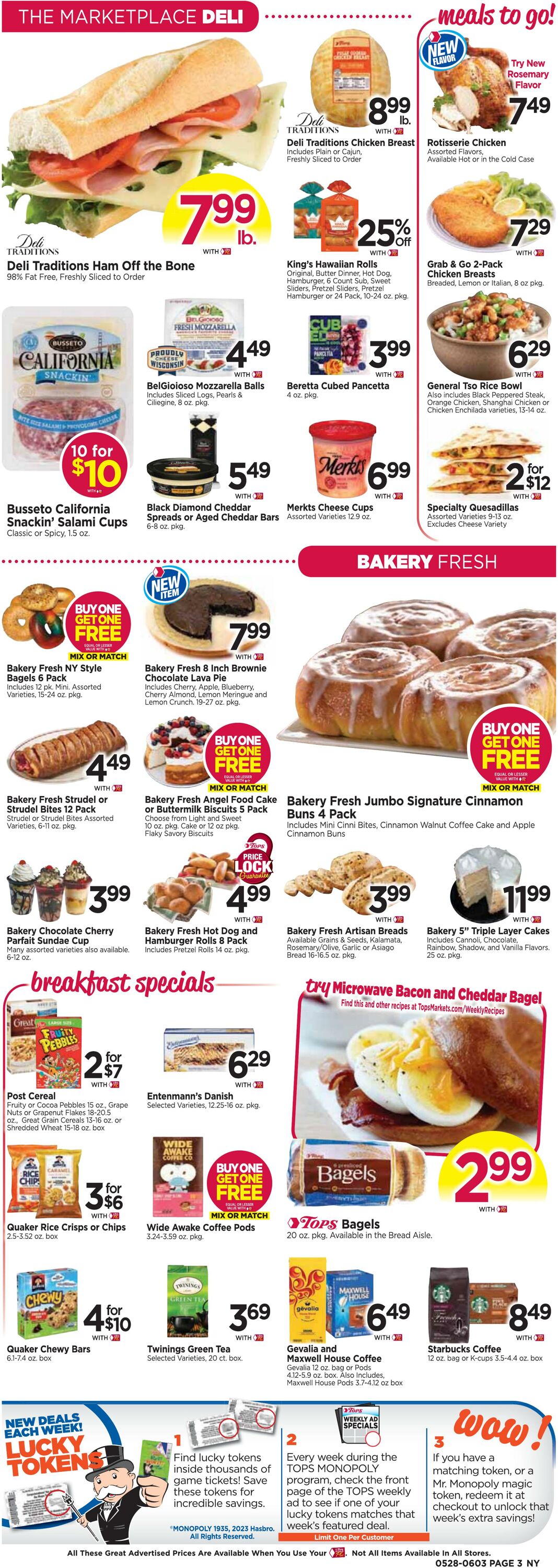 Weekly ad Tops Friendly Markets 05/28/2023 - 06/03/2023