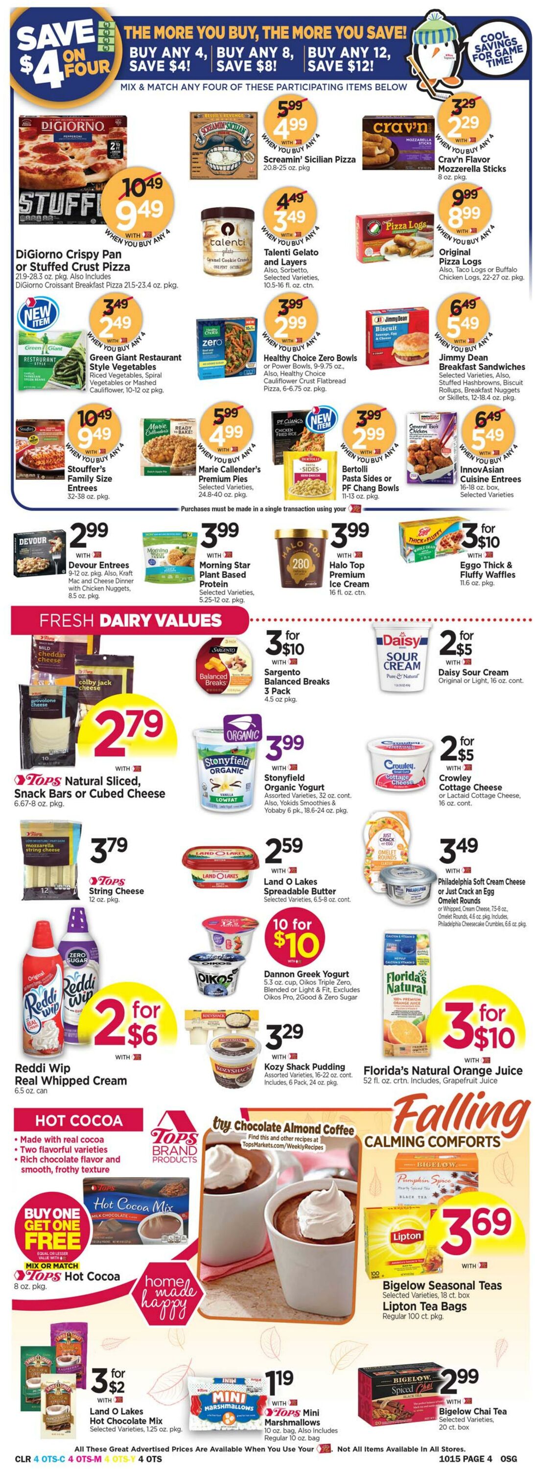 Weekly ad Tops Friendly Markets 10/09/2022 - 10/15/2022
