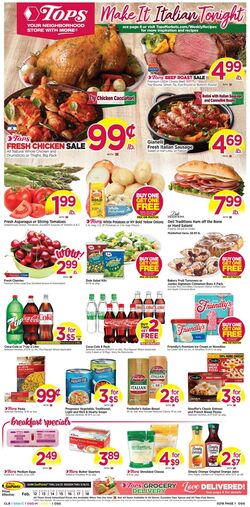 Weekly ad Tops Friendly Markets 02/12/2023 - 02/18/2023