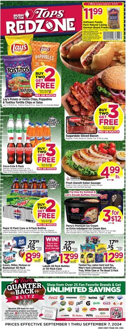 Weekly ad Tops Friendly Markets 09/22/2024 - 09/28/2024