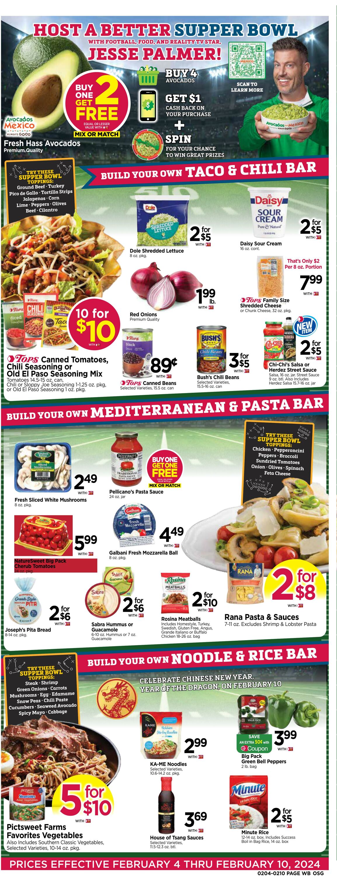 Weekly ad Tops Friendly Markets 02/04/2024 - 02/10/2024