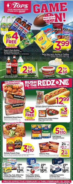 Weekly ad Tops Friendly Markets 02/11/2024 - 02/17/2024