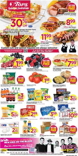 Weekly ad Tops Friendly Markets 06/23/2024 - 06/29/2024