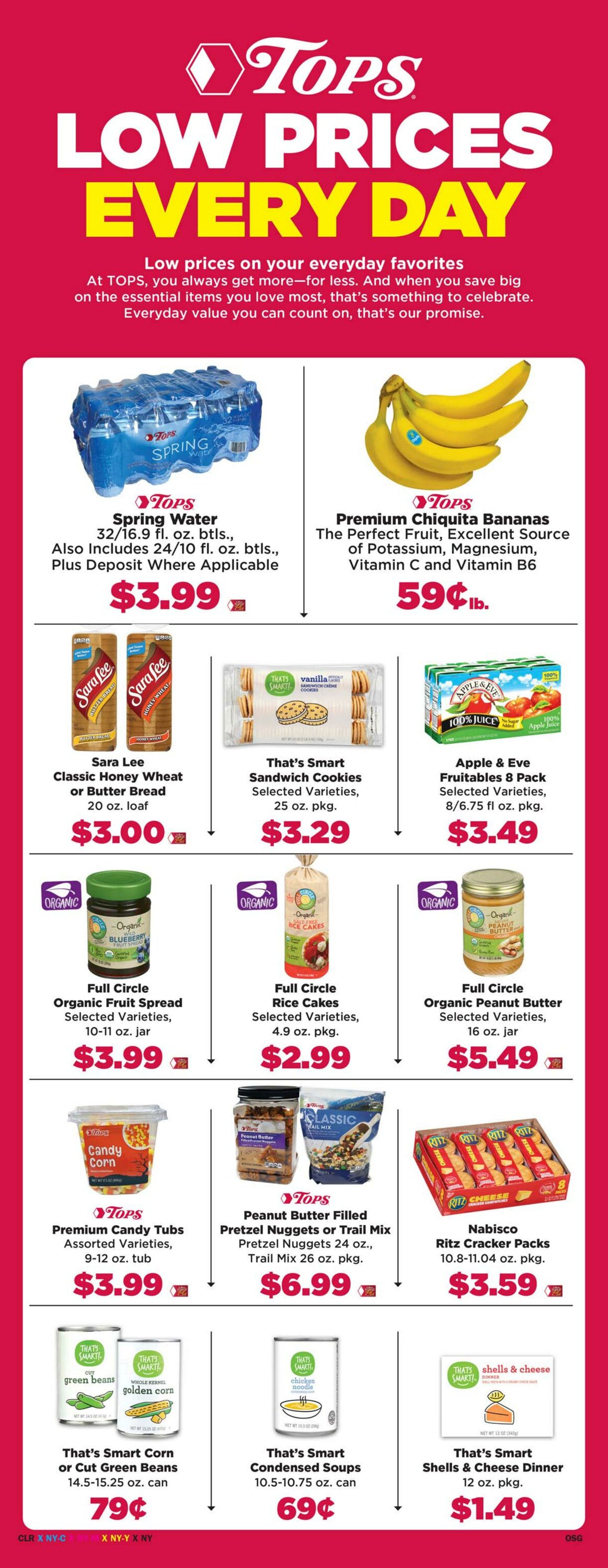 Weekly ad Tops Friendly Markets 10/30/2022-11/05/2022