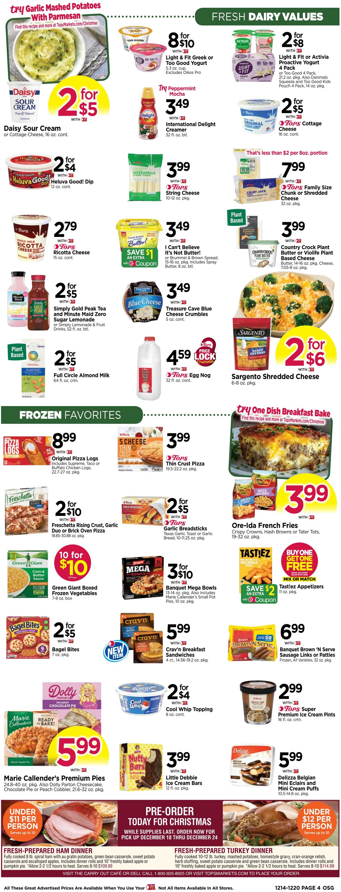 Weekly ad Tops Friendly Markets 12/14/2025 - 12/20/2025