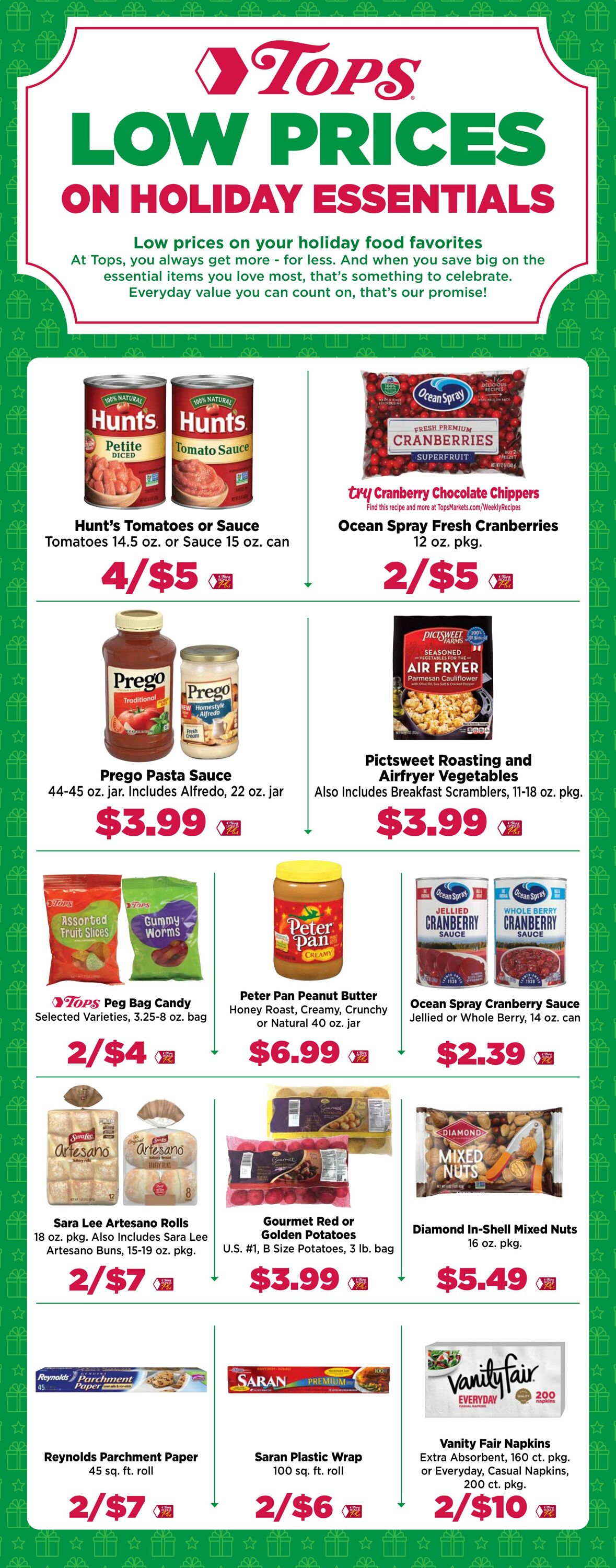 Weekly ad Tops Friendly Markets 12/14/2025 - 12/20/2025