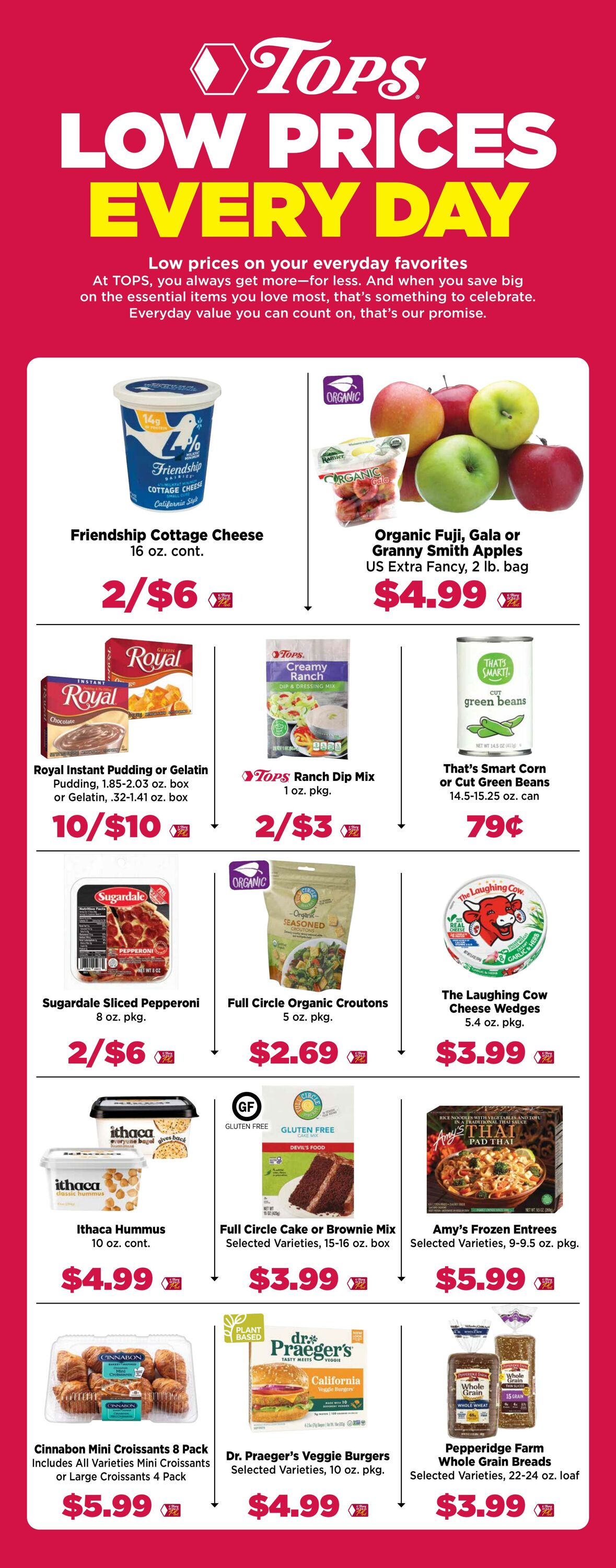 Weekly ad Tops Friendly Markets 01/19/2025 - 01/25/2025