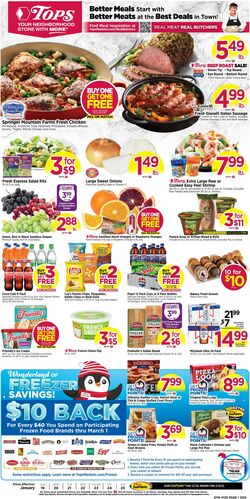 Weekly ad Tops Friendly Markets 09/15/2024 - 09/21/2024