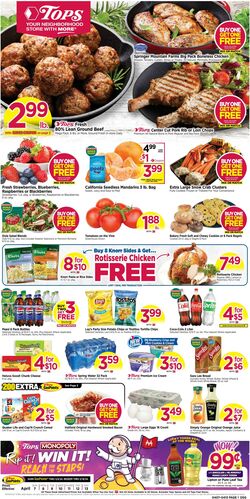 Weekly ad Tops Friendly Markets 04/28/2024 - 05/04/2024