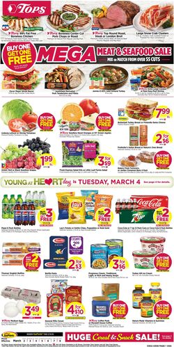 Weekly ad Tops Friendly Markets 09/11/2022 - 09/17/2022