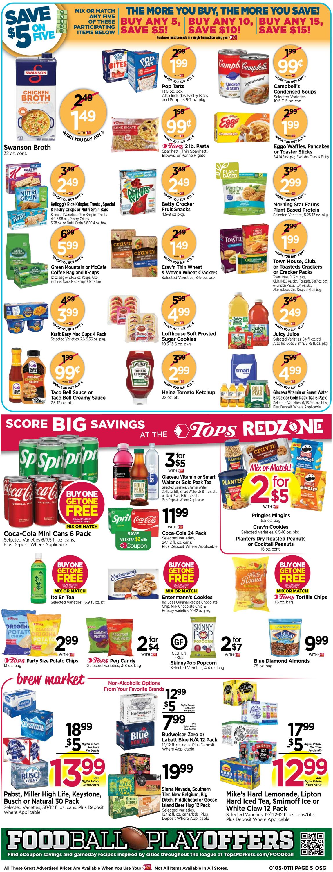 Weekly ad Tops Friendly Markets 01/05/2025 - 01/11/2025