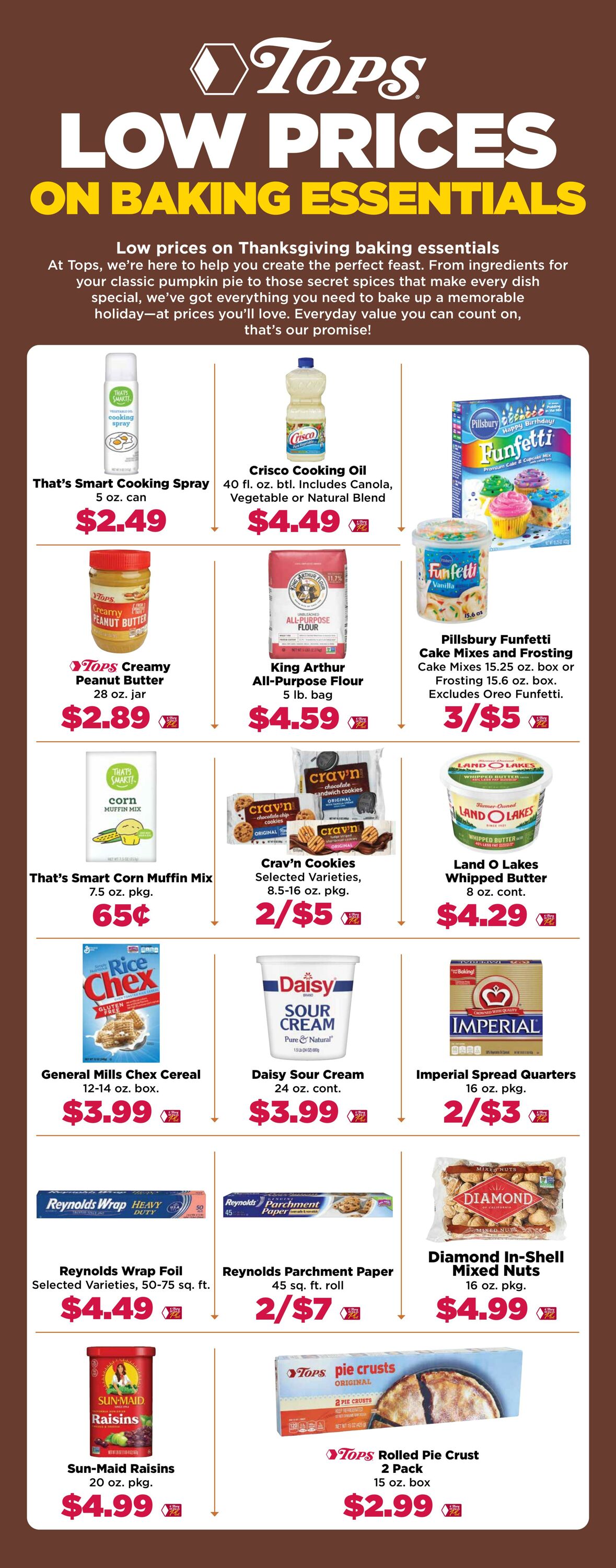 Weekly ad Tops Friendly Markets 11/10/2024 - 11/16/2024