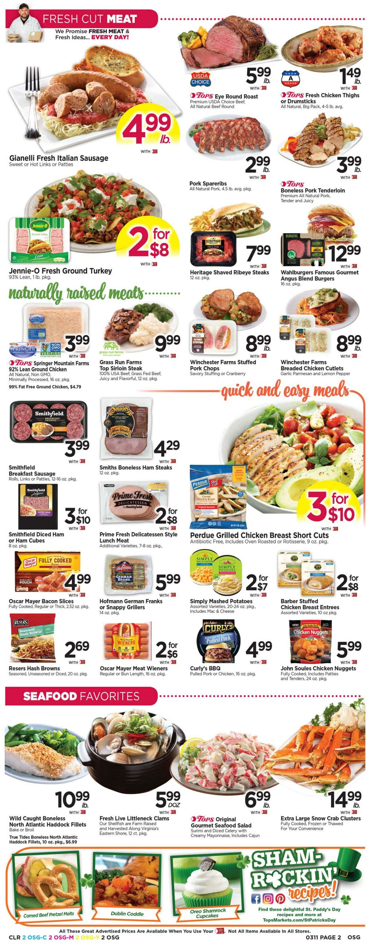 Weekly ad Tops Friendly Markets 03/05/2023 - 03/11/2023