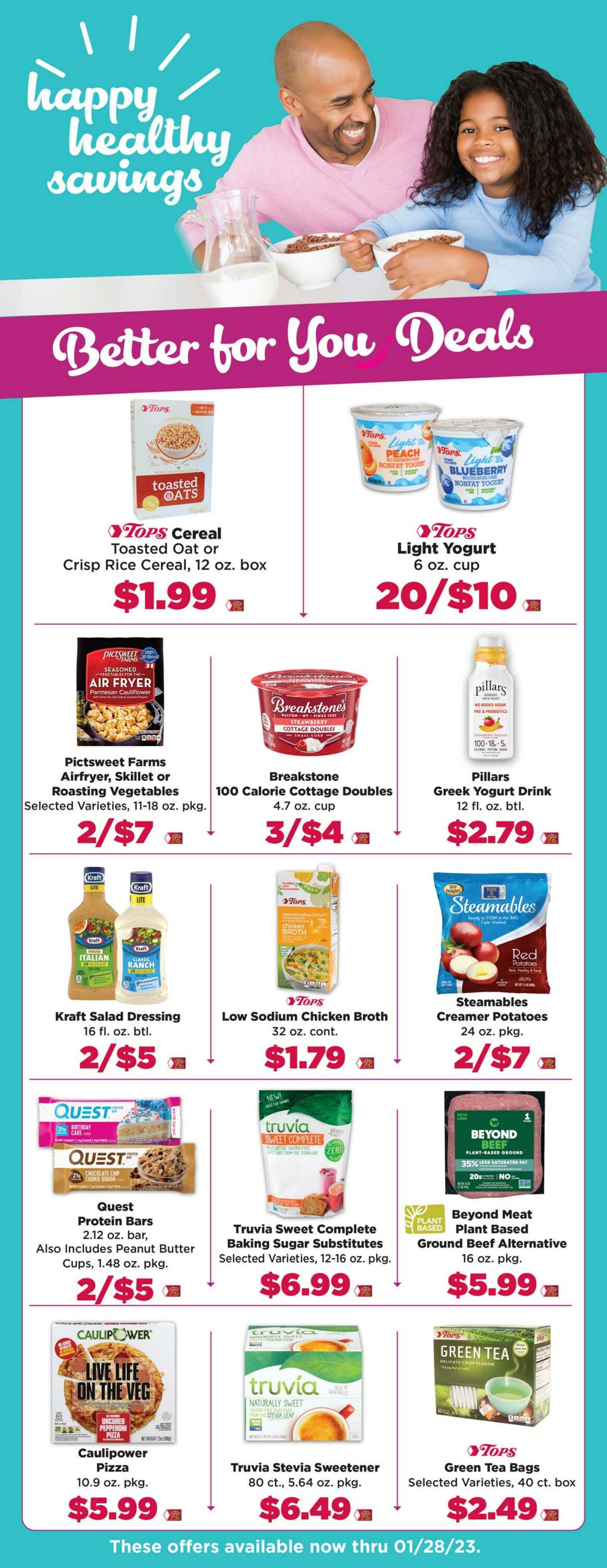 Weekly ad Tops Friendly Markets 01/08/2023 - 01/14/2023