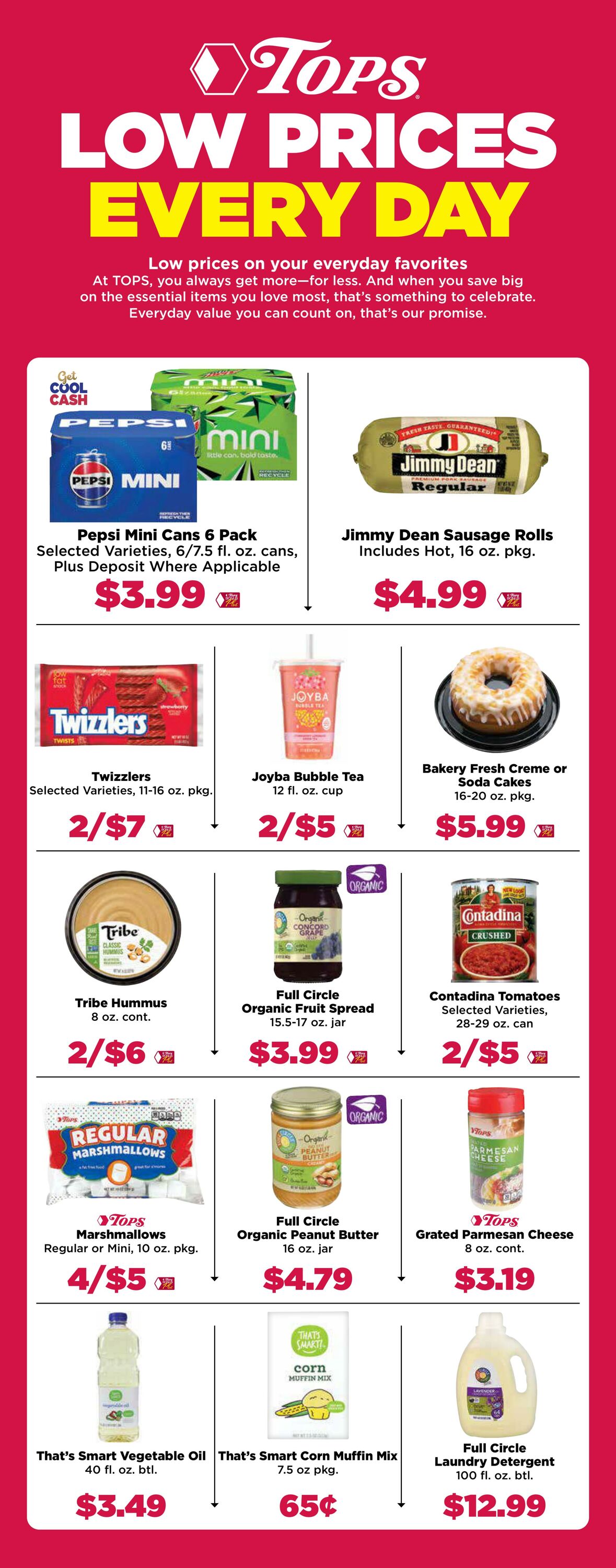 Weekly ad Tops Friendly Markets 07/28/2024 - 08/03/2024