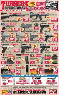 Weekly ad Turner's Outdoorsman 07/22/2022 - 07/28/2022
